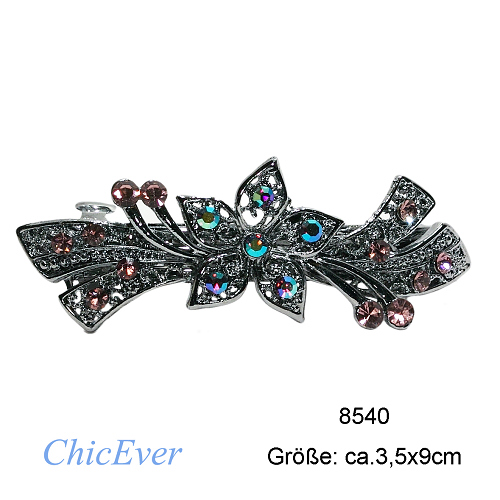 Haarclip Haarschmuck Strass 8540 - zum Schließen ins Bild klicken